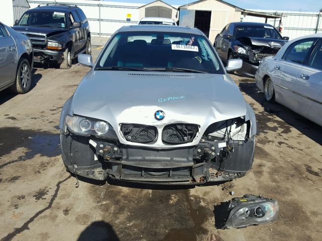 WBABD334X6PM51012 - 2006 BMW 325 CI Srebrny zdjęcie 9