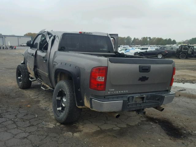 3GCEK13327G546008 - 2007 CHEVROLET SILVERADO GRAY photo 3