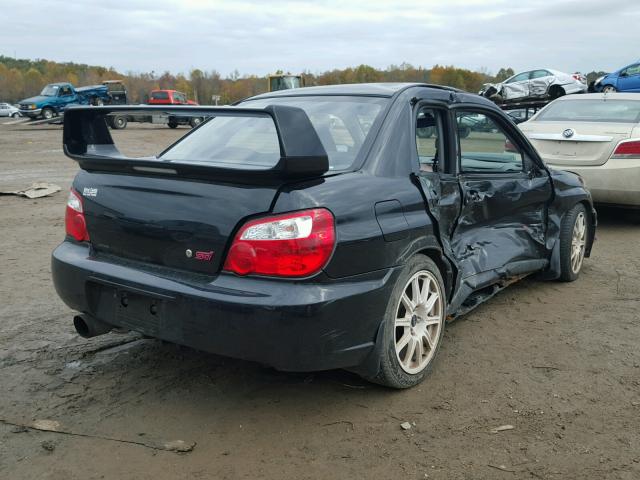 JF1GD70605L500395 - 2005 SUBARU IMPREZA WR BLACK photo 4