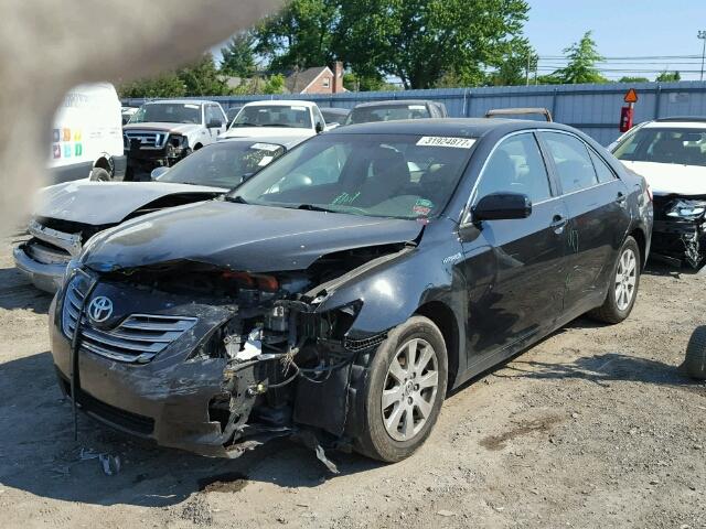 4T1BB46K87U021180 - 2007 TOYOTA CAMRY NEW BLACK photo 2