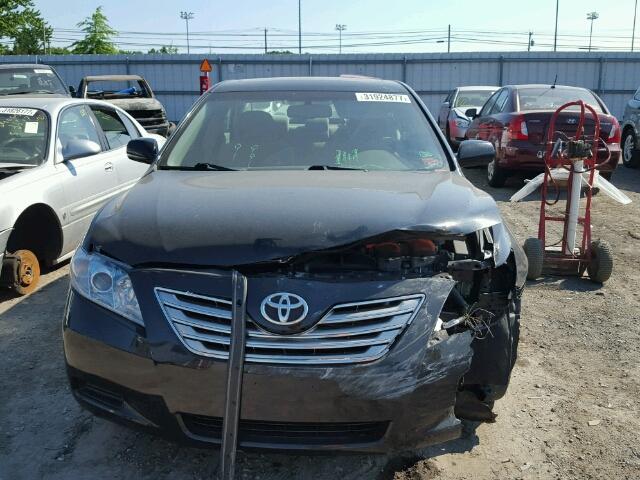 4T1BB46K87U021180 - 2007 TOYOTA CAMRY NEW BLACK photo 9