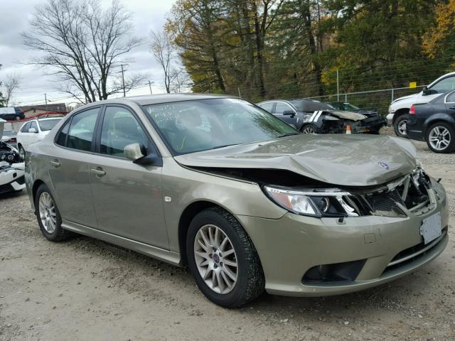 YS3FB49Y681134109 - 2008 SAAB 9-3 2.0T GREEN photo 1