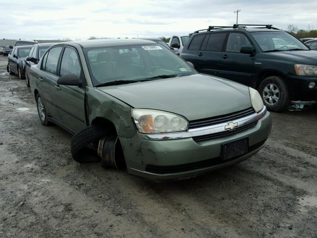 1G1ZS52F05F202494 - 2005 CHEVROLET MALIBU GREEN photo 1