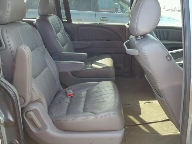 5FNRL38749B007663 - 2009 HONDA ODYSSEY SILVER photo 6