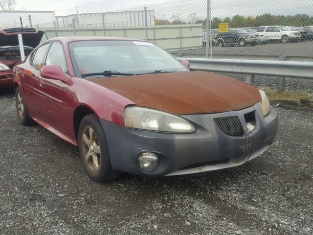 2G2WP522851133381 - 2005 PONTIAC GRAND PRIX RED photo 1