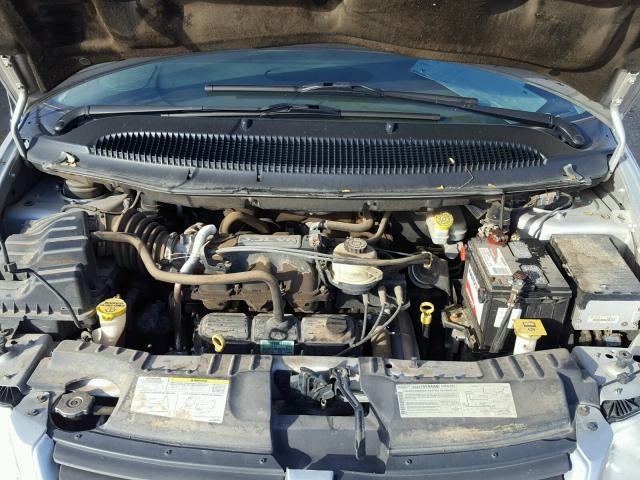 1D4GP24R77B110799 - 2007 DODGE GRAND CARA SILVER photo 7