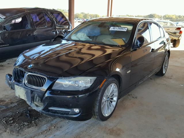 WBAPM7C57AE192392 - 2010 BMW 335 I BLACK photo 2