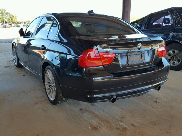 WBAPM7C57AE192392 - 2010 BMW 335 I BLACK photo 3