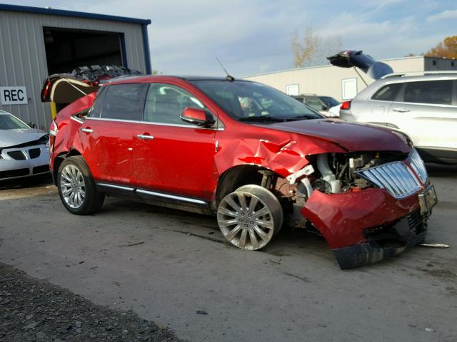 2LMDJ8JK7EBL17437 - 2014 LINCOLN MKX MAROON photo 1