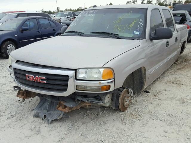 2GTEC13T851141788 - 2005 GMC NEW SIERRA GRAY photo 2