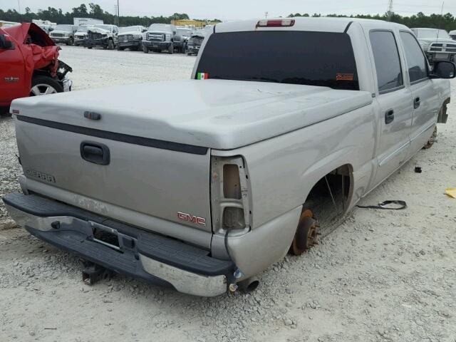 2GTEC13T851141788 - 2005 GMC NEW SIERRA GRAY photo 4