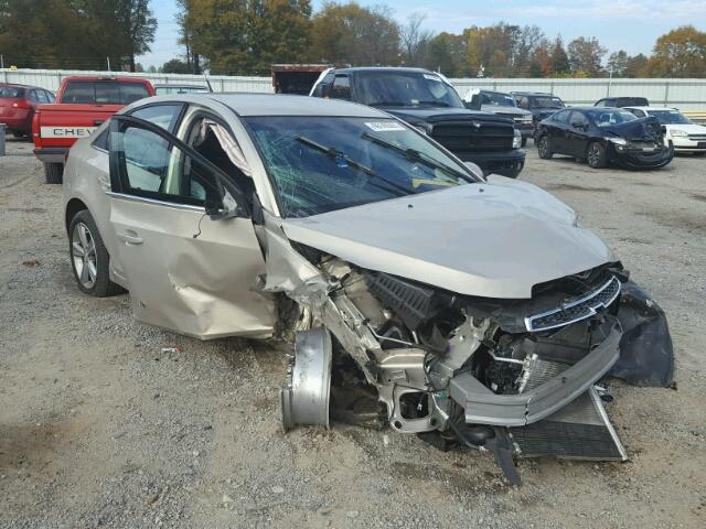 1G1PG5SCXC7255354 - 2012 CHEVROLET CRUZE LT GRAY photo 1