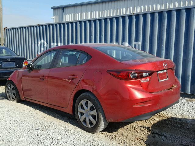 JM1BM1U72E1135587 - 2014 MAZDA 3 SPORT RED photo 3