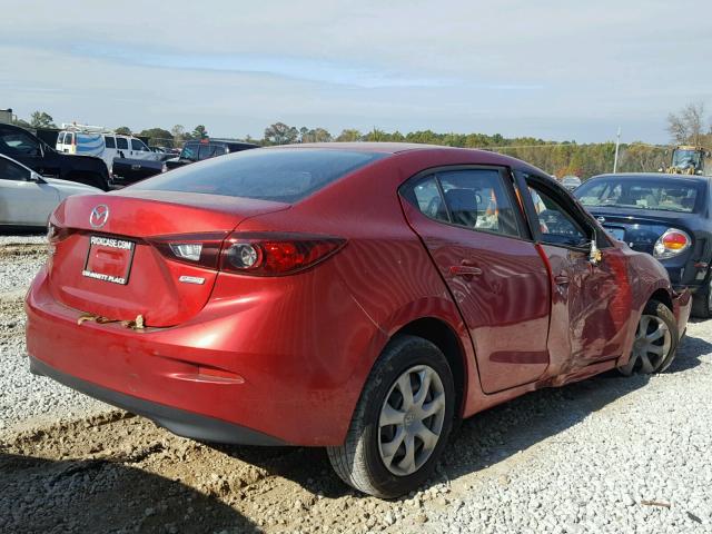 JM1BM1U72E1135587 - 2014 MAZDA 3 SPORT RED photo 4