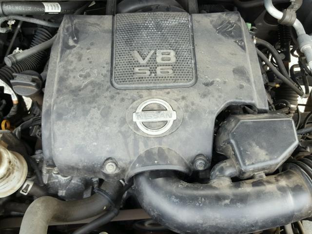 1N6BA0ED9BN317912 - 2011 NISSAN TITAN S GRAY photo 7