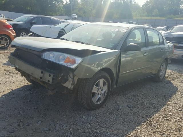 1G1ZT528X5F329879 - 2005 CHEVROLET MALIBU LS Yaşıl foto 2