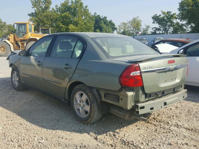 1G1ZT528X5F329879 - 2005 CHEVROLET MALIBU LS Yaşıl foto 3
