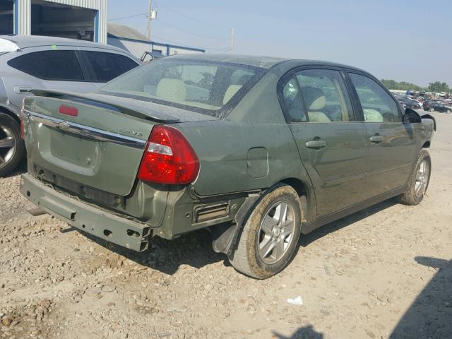 1G1ZT528X5F329879 - 2005 CHEVROLET MALIBU LS Yaşıl foto 4
