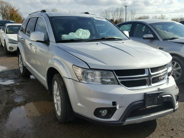 3D4PG3FG0BT571822 - 2011 DODGE JOURNEY CR SILVER photo 1