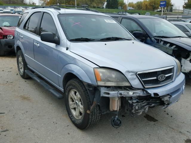 KNDJD733155423722 - 2005 KIA SORENTO BLUE photo 1