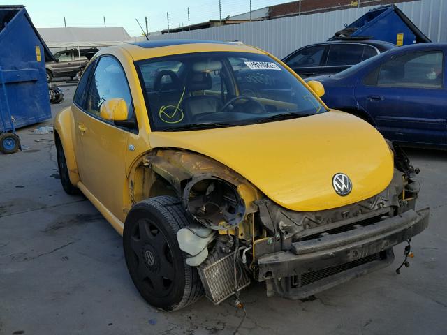 3VWCD21C2YM480845 - 2000 VOLKSWAGEN NEW BEETLE YELLOW photo 1