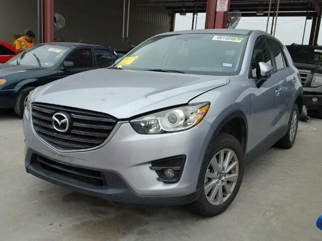 JM3KE2CYXG0617883 - 2016 MAZDA CX-5 TOURI SILVER photo 2