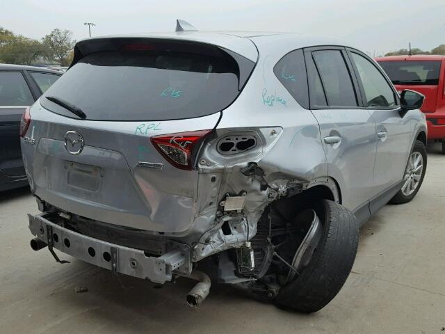 JM3KE2CYXG0617883 - 2016 MAZDA CX-5 TOURI SILVER photo 4