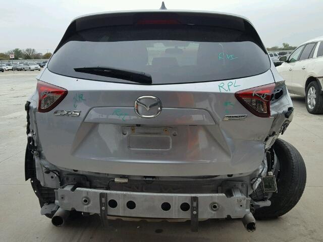 JM3KE2CYXG0617883 - 2016 MAZDA CX-5 TOURI SILVER photo 9