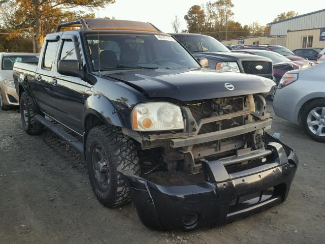 1N6ED29Y53C401767 - 2003 NISSAN FRONTIER C BLACK photo 1