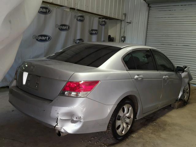 1HGCP2F77AA005752 - 2010 HONDA ACCORD SILVER photo 4