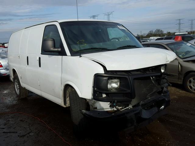 1GTS7AFXXD1148431 - 2013 GMC SAVANA G15 WHITE photo 1