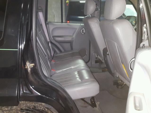 1J4GL58K16W180453 - 2006 JEEP LIBERTY LI BLACK photo 6