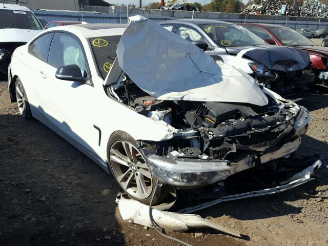 WBA3N9C51EK245330 - 2014 BMW 428 WHITE photo 1