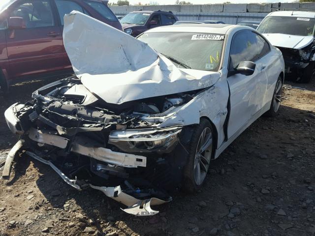 WBA3N9C51EK245330 - 2014 BMW 428 WHITE photo 2