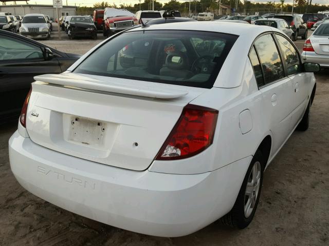 1G8AJ55F87Z178492 - 2007 SATURN ION LEVEL WHITE photo 4