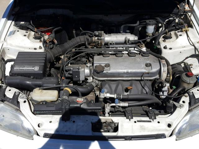 JHMEG8647RS018246 - 1994 HONDA CIVIC DX WHITE photo 7