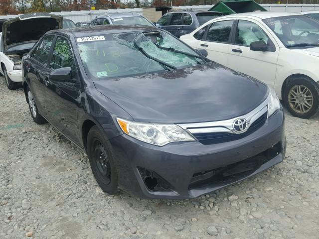 4T4BF1FK6ER341717 - 2014 TOYOTA CAMRY L GRAY photo 1