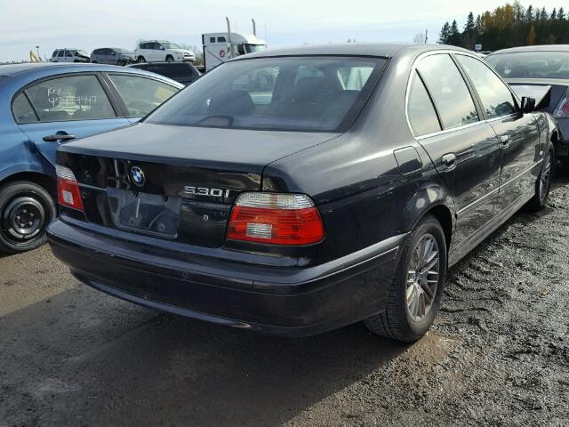 WBADT63403CK43849 - 2003 BMW 530 I AUTO BLACK photo 4