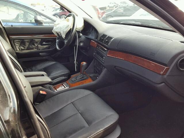 WBADT63403CK43849 - 2003 BMW 530 I AUTO BLACK photo 5