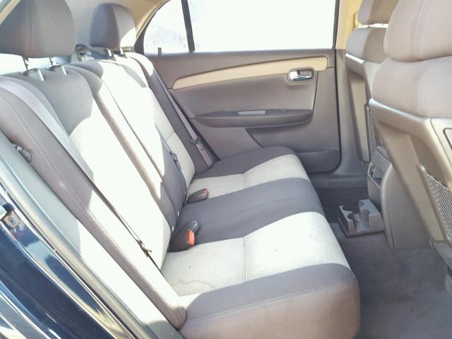1G1ZG57B89F221937 - 2009 CHEVROLET MALIBU LS ლურჯი ფოტო 6