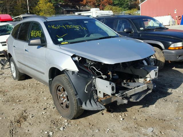 1GNKVFED2CJ142445 - 2012 CHEVROLET TRAVERSE L SILVER photo 1