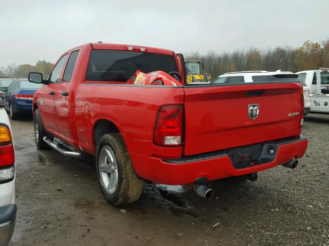 1C6RR7FT5DS605317 - 2013 RAM 1500 ST RED photo 3