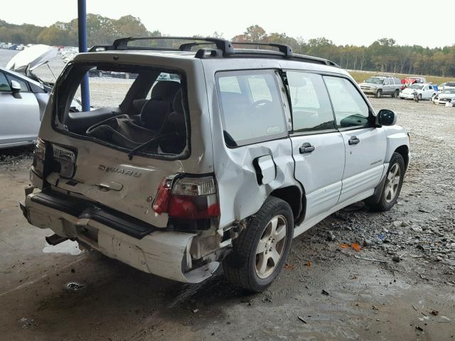 JF1SF65611H724666 - 2001 SUBARU FORESTER S თეთრი ფოტო 4