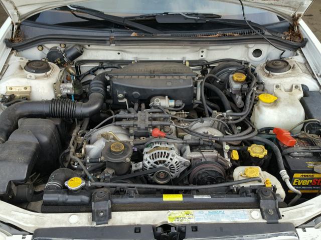 JF1SF65611H724666 - 2001 SUBARU FORESTER S თეთრი ფოტო 7