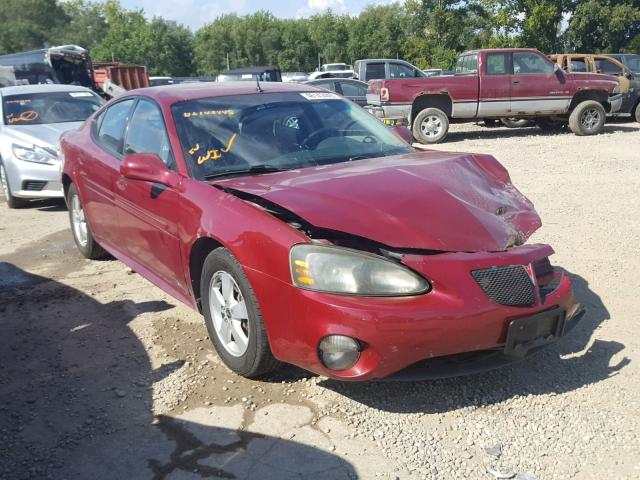 2G2WP522551127280 - 2005 PONTIAC GRAND PRIX MAROON photo 1
