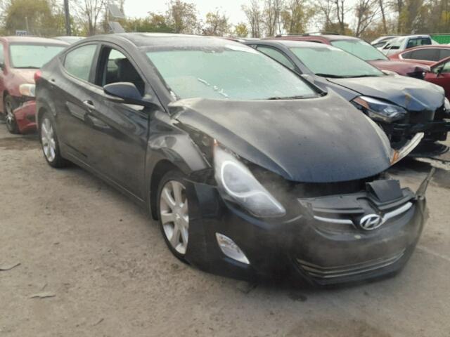 5NPDH4AE3DH279061 - 2013 HYUNDAI ELANTRA GL BLACK photo 1