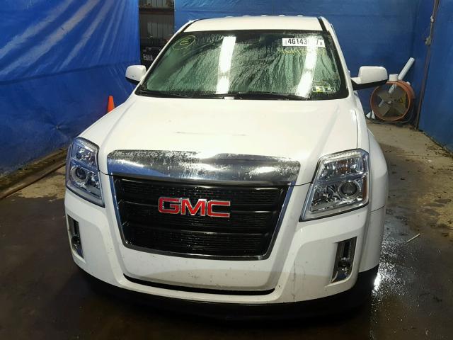 2GKFLVEK4F6268045 - 2015 GMC TERRAIN SL WHITE photo 9