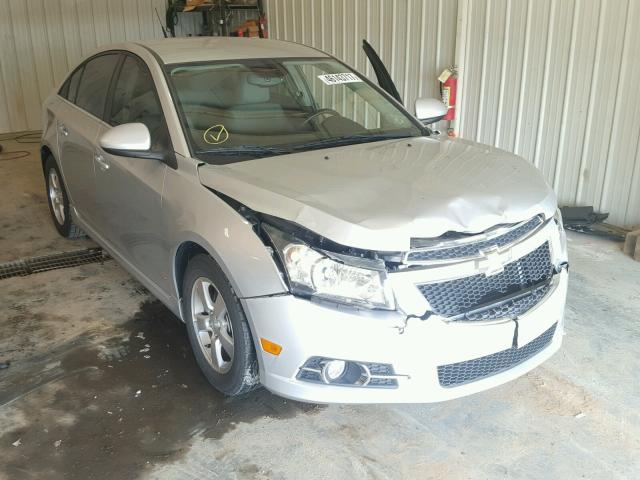 1G1PC5SB7D7190497 - 2013 CHEVROLET CRUZE LT SILVER photo 1