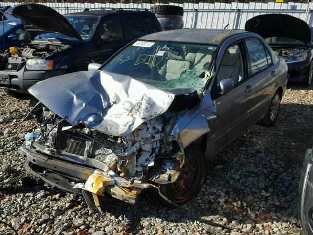 JA3AJ26E36U047815 - 2006 MITSUBISHI LANCER ES SILVER photo 2