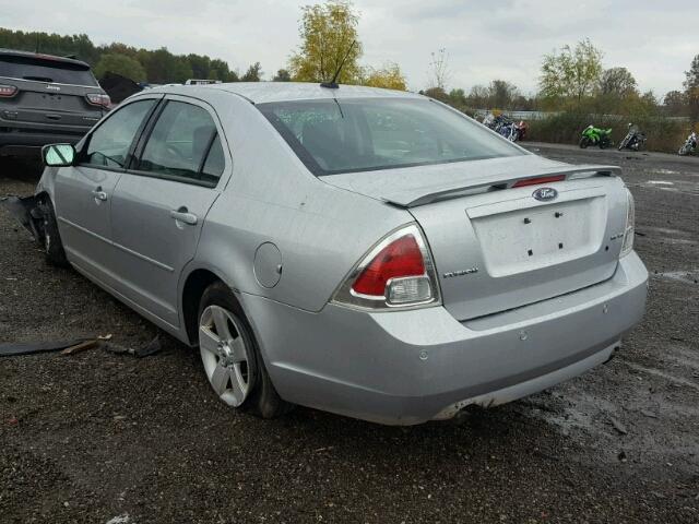 3FAHP07159R162111 - 2009 FORD FUSION SE SILVER photo 3